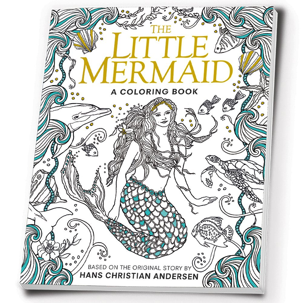 The Little Mermaid: A Coloring Book (Classic Coloring Book),Used
