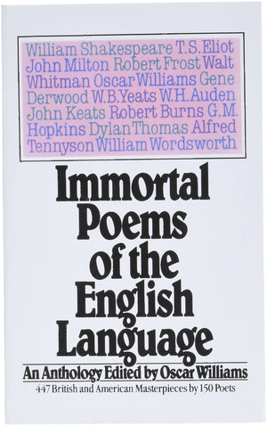 Immortal Poems of the English Language,Used