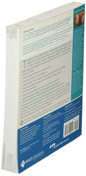 Teaching Preschool and Kindergarten Math: More Than 175 Ideas, Lessons, and Videos for Building Foundations in Math,New