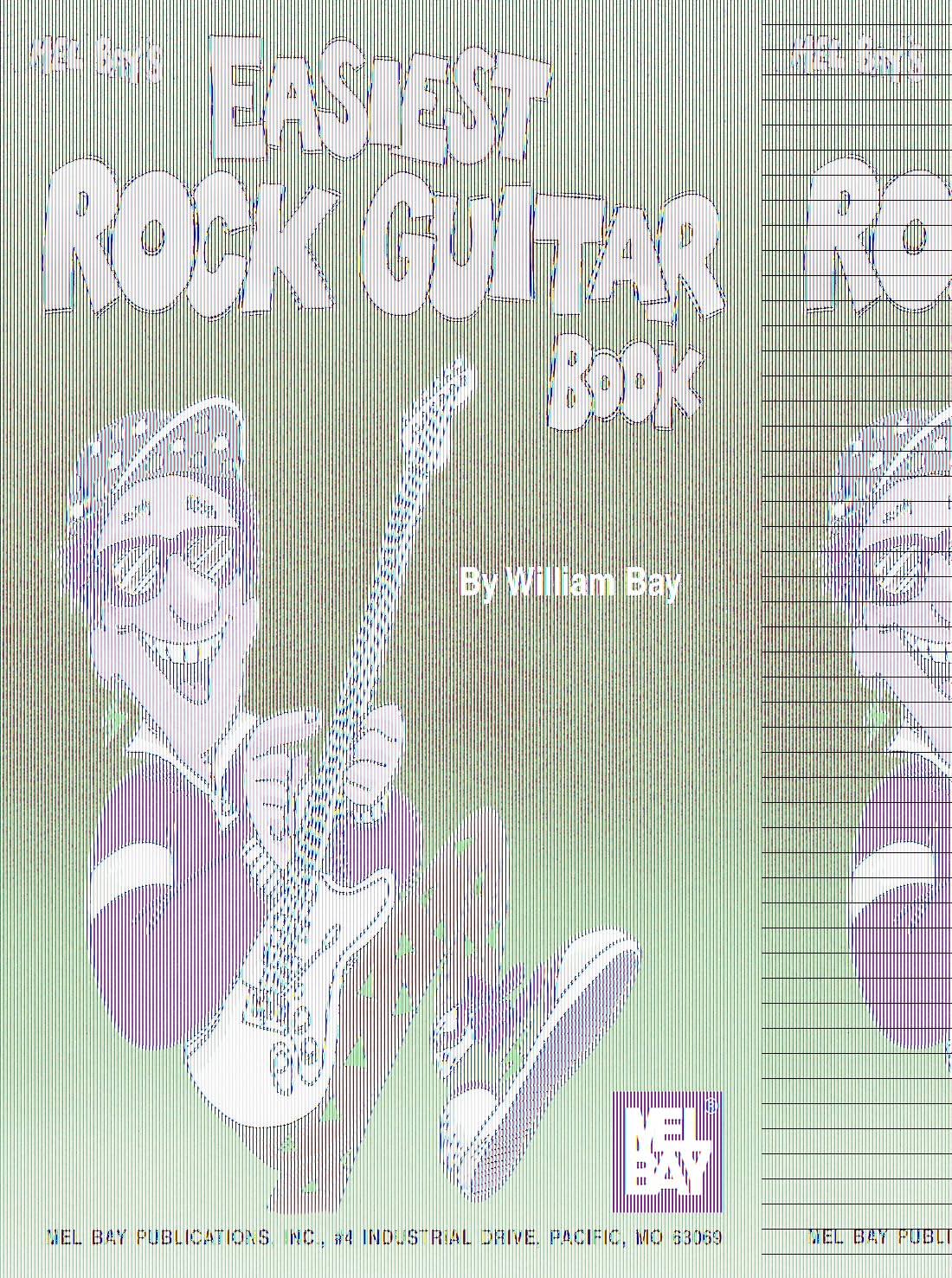 Easiest Rock Guitar Book,Used