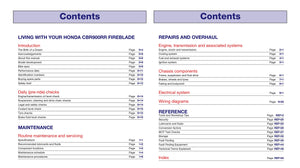 Honda CBR900RR FireBlade (00  03) Haynes Repair Manual (Paperback),Used