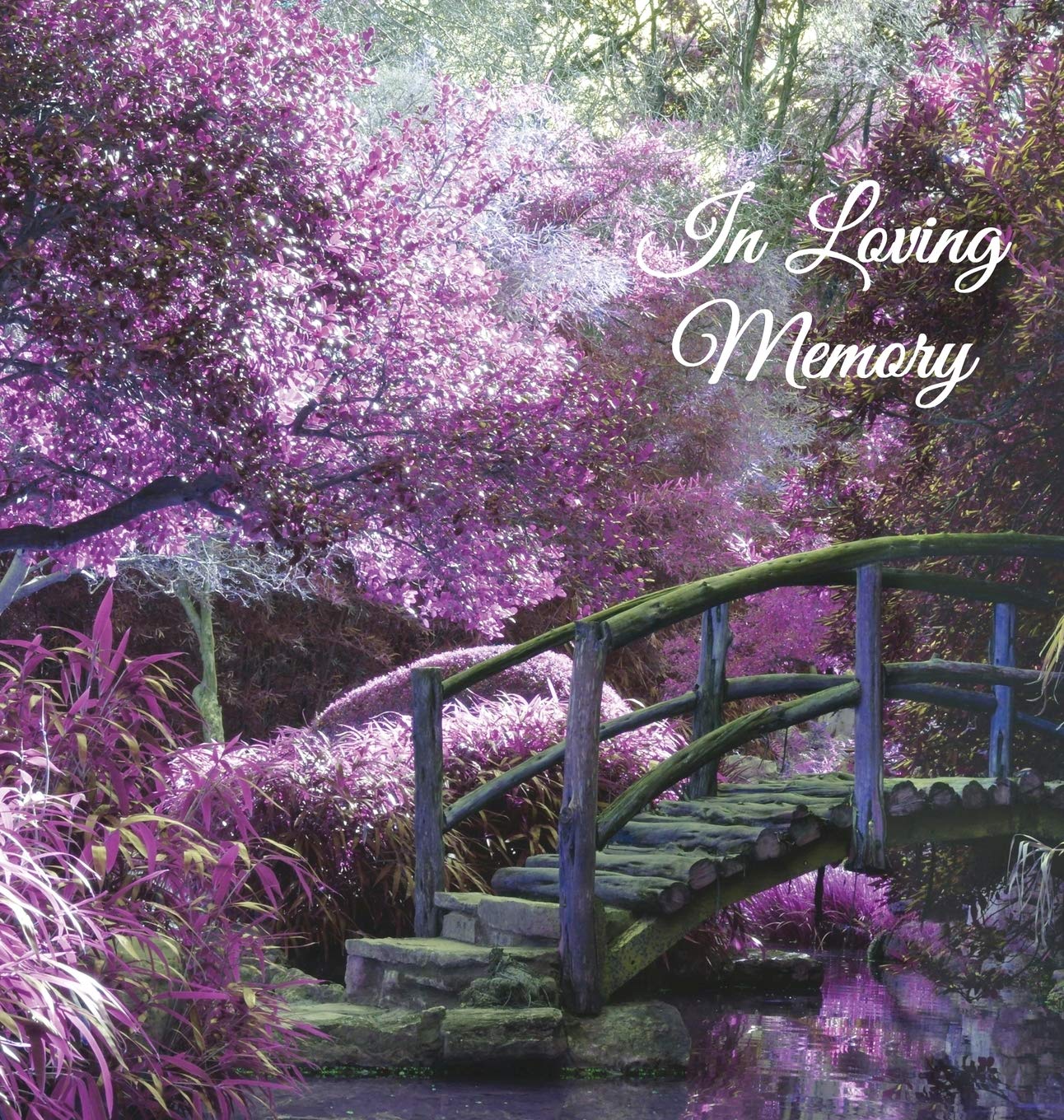 In Loving Memory Funeral Guest Book, Memorial Guest Book, Condolence Book, Remembrance Book For Funerals Or Wake, Memorial Ser