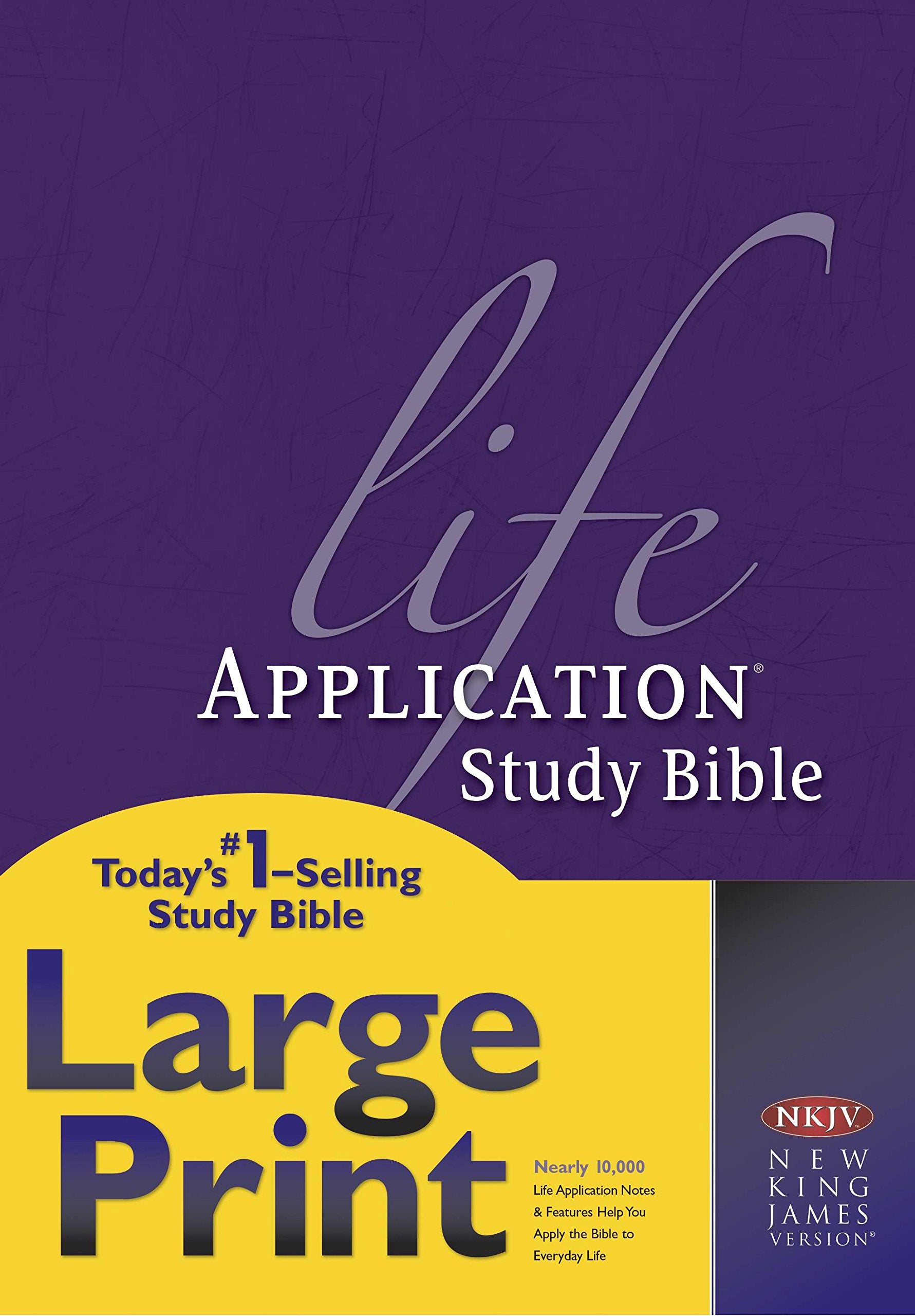 Nkjv Life Application Study Bible, Second Edition, Large Print (Red Letter, Hardcover)