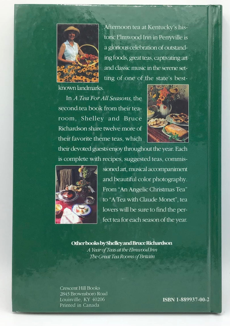 A tea for all seasons: Celebrating tea, art, and music at the Elmwood Inn,Used