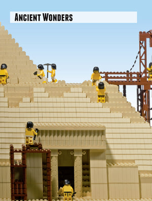 Brick Wonders: Ancient, Modern, and Natural Wonders Made from Lego,Used
