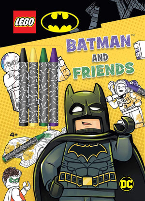 LEGO Batman: Batman and Friends (Color & Activity with Crayons),Used