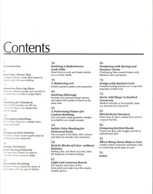 Great Knits: Texture and Color Techniques,New