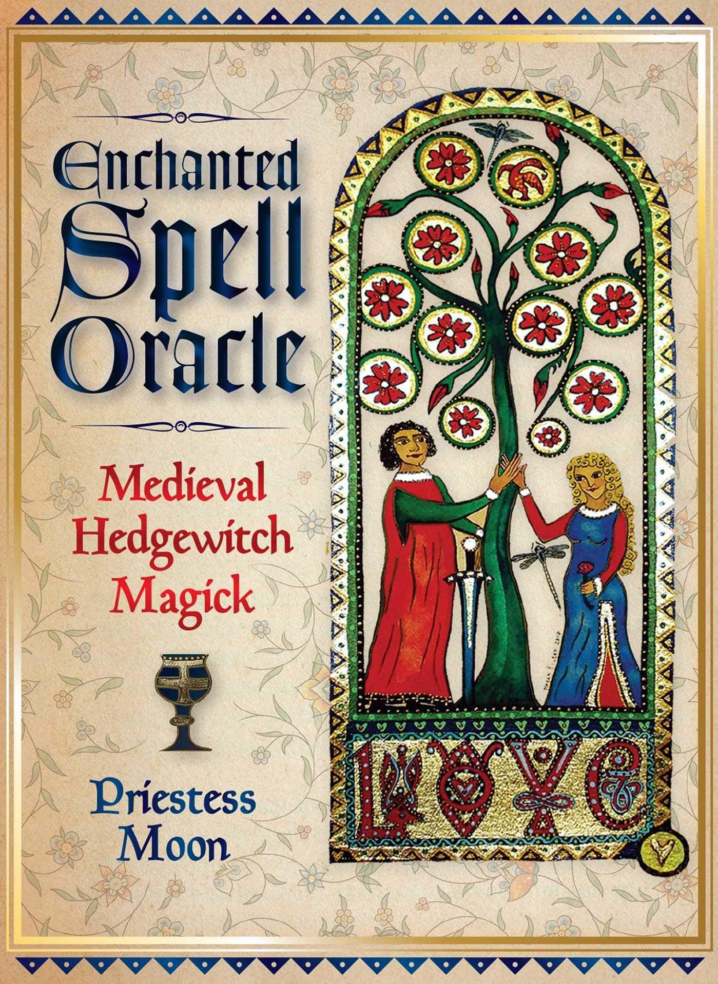 Enchanted Spell Oracle: Medieval Hedgewitch Magick (Rockpool Oracle Card Series),Used