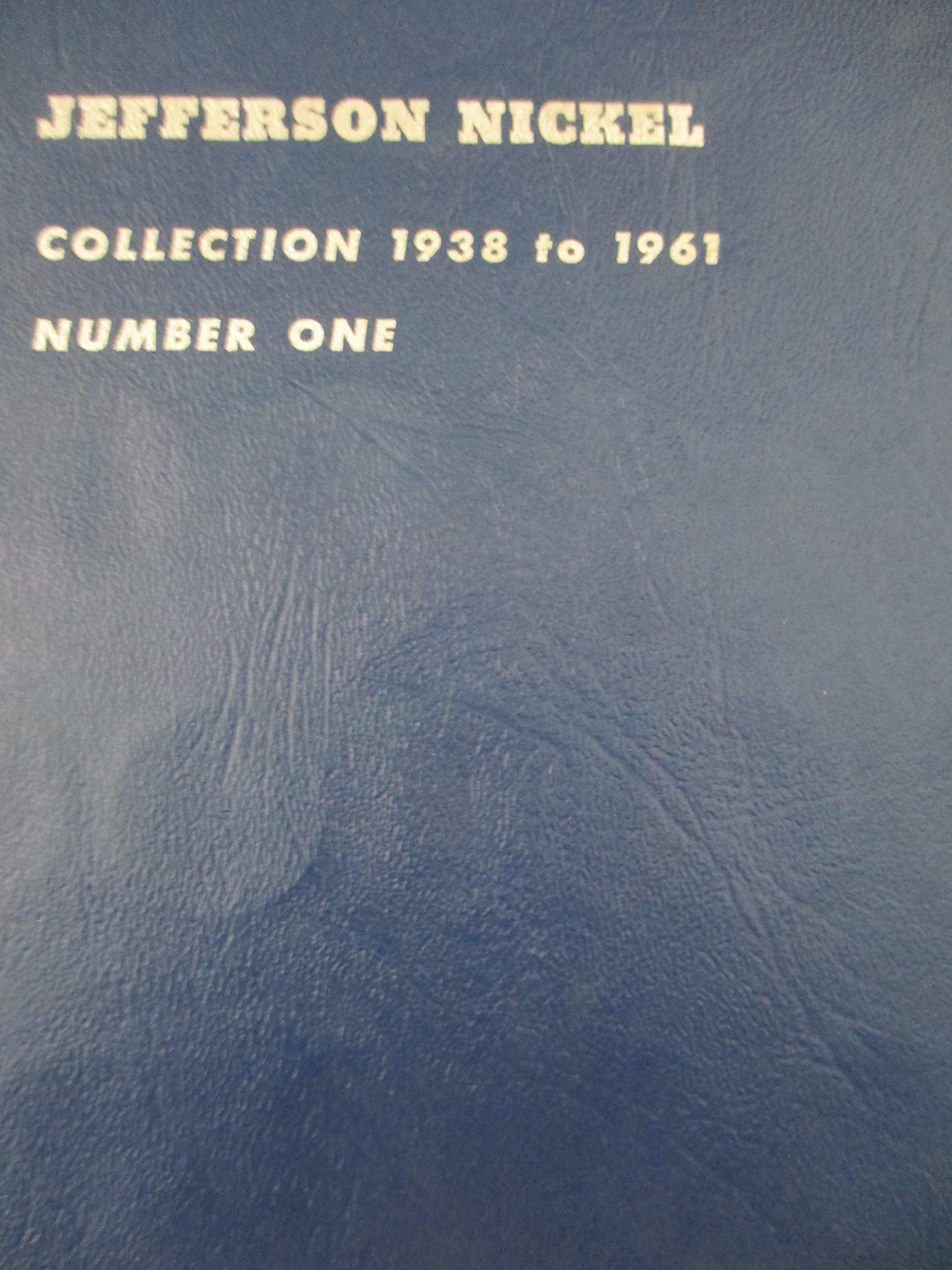 Jefferson Nickels Folder 19381961 (Official Whitman Coin Folder),Used