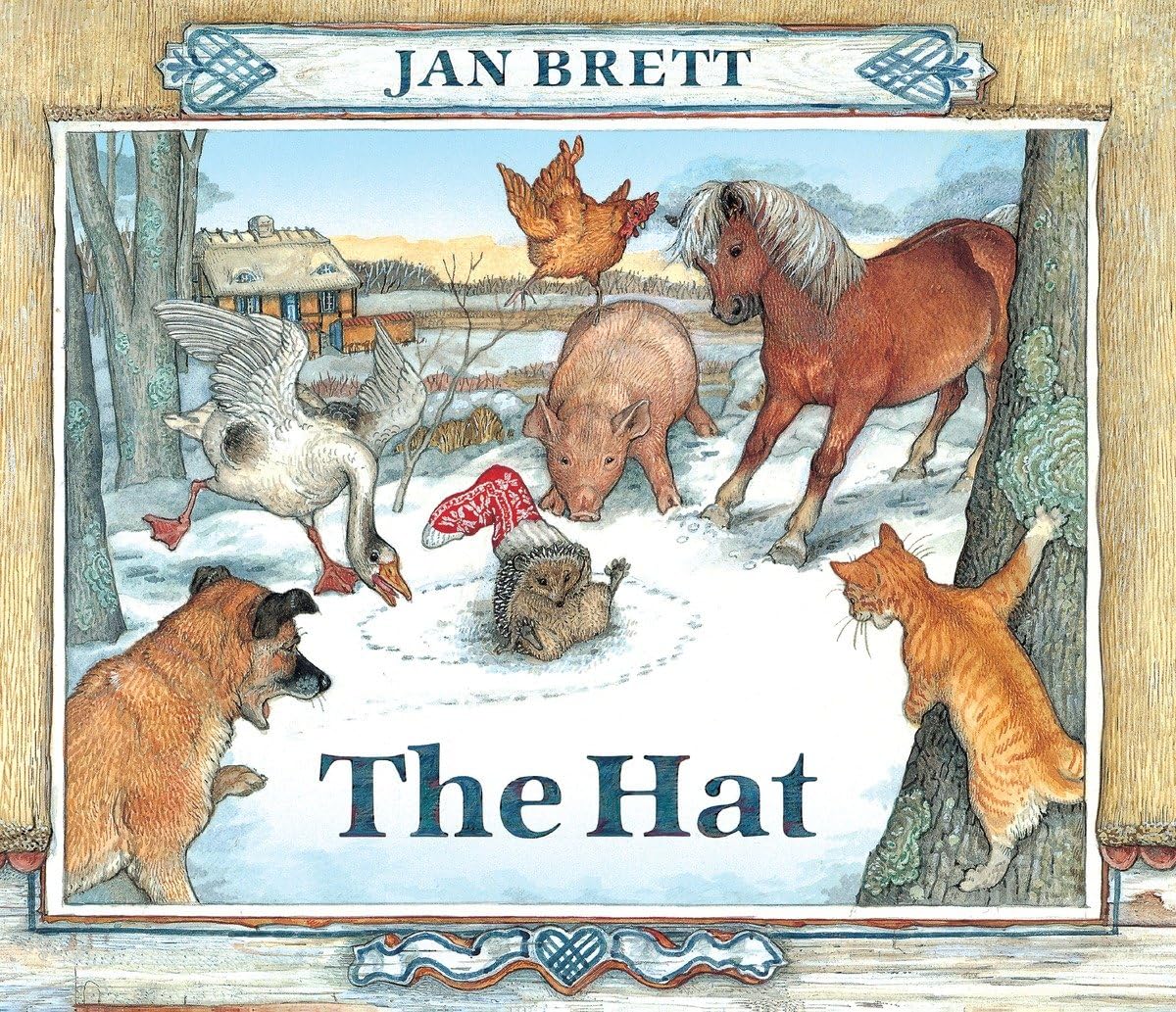 The Hat (Oversized Lap Board Book),Used