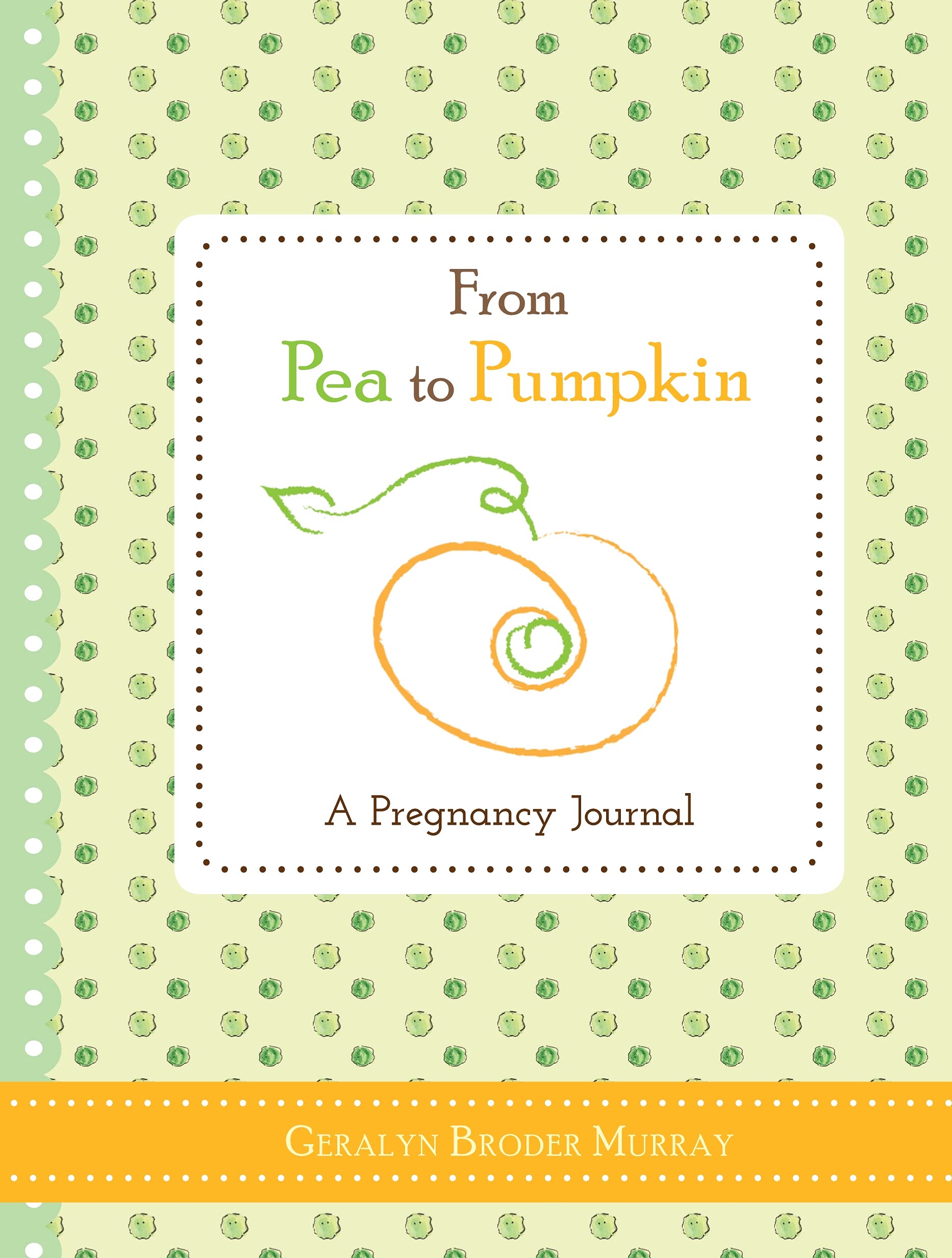 From Pea to Pumpkin: A Pregnancy Journal (Mother's Day Gift for Expecting Moms),Used