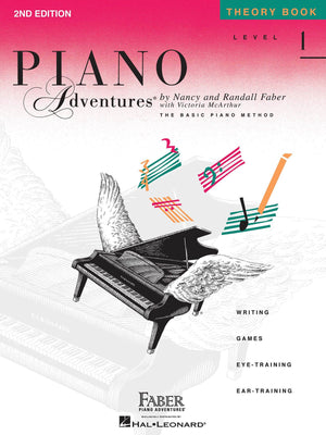 Piano Adventures  Theory Book  Level 1,Used