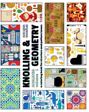 Knolling & Geometry: a coloring book for structure and pattern lovers (ANALINEA),Used