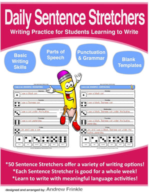 Daily Sentence Stretchers: Writing Practice for Students Learning to Write (Literacy Builders),Used