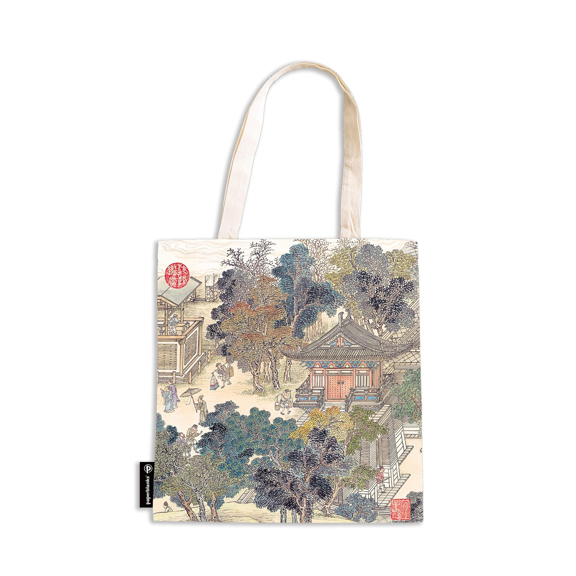 Golden Age Of Prosperity Canvas Bag, Deji Art Museum Collection By Paperblanks (An Era In Jinling)