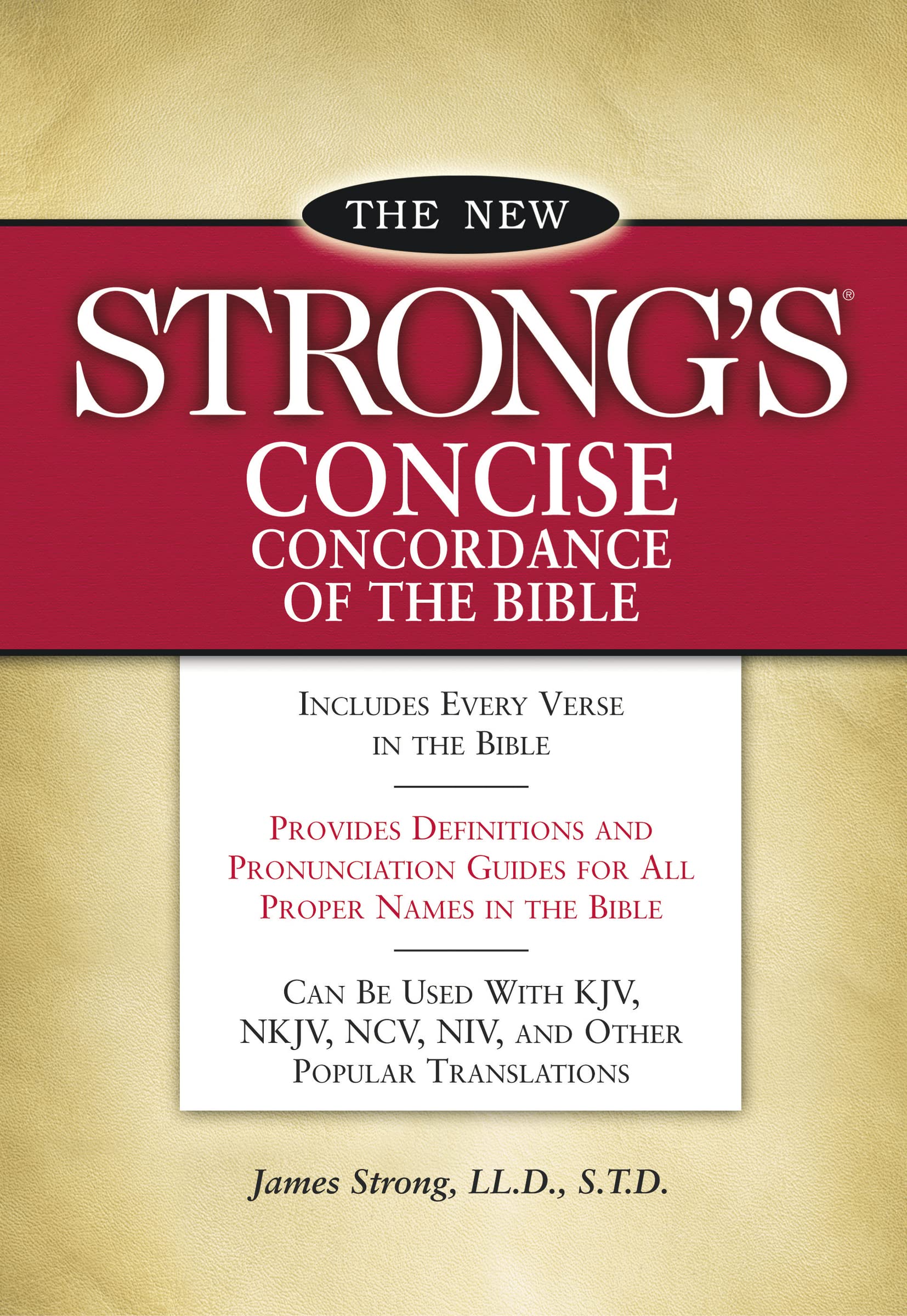 New Strong's Concise Concordance of the Bible,Used