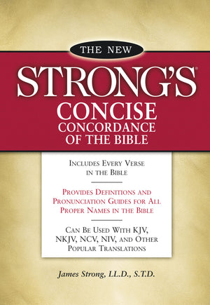 New Strong's Concise Concordance of the Bible,Used