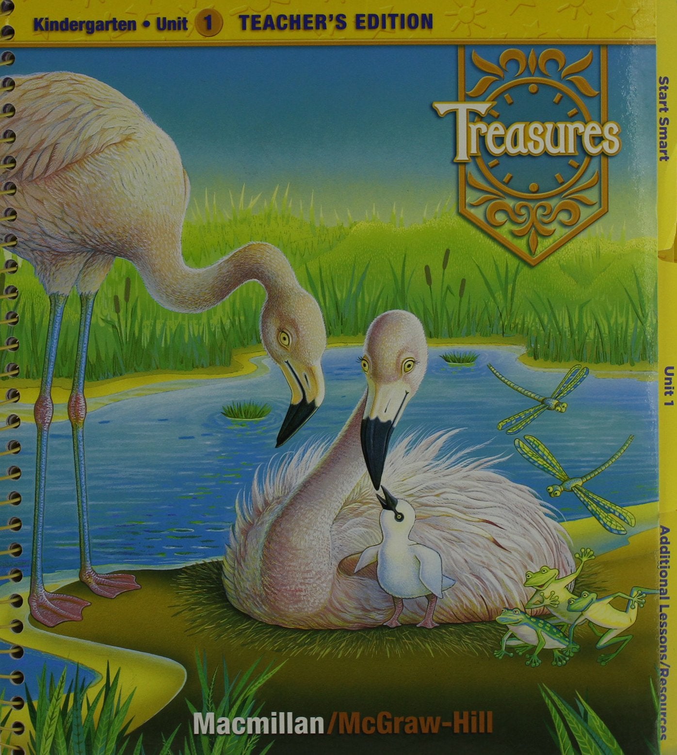 Treasures, A Reading/Language Arts Program, Grade K, Unit 1 Teacher Edition (ELEMENTARY READING TREASURES),Used