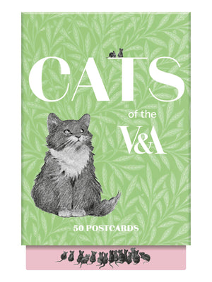 Cats Of The V&A: 50 Postcards