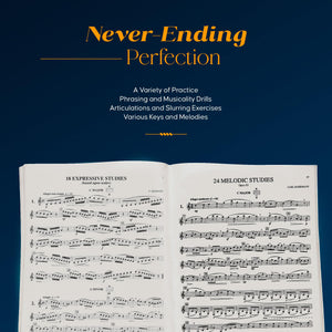 Melodious and Progressive Studies, Book 1, for Clarinet (B448),New