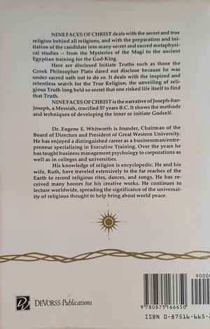 Nine Faces of Christ: Quest of the True Initiate,New