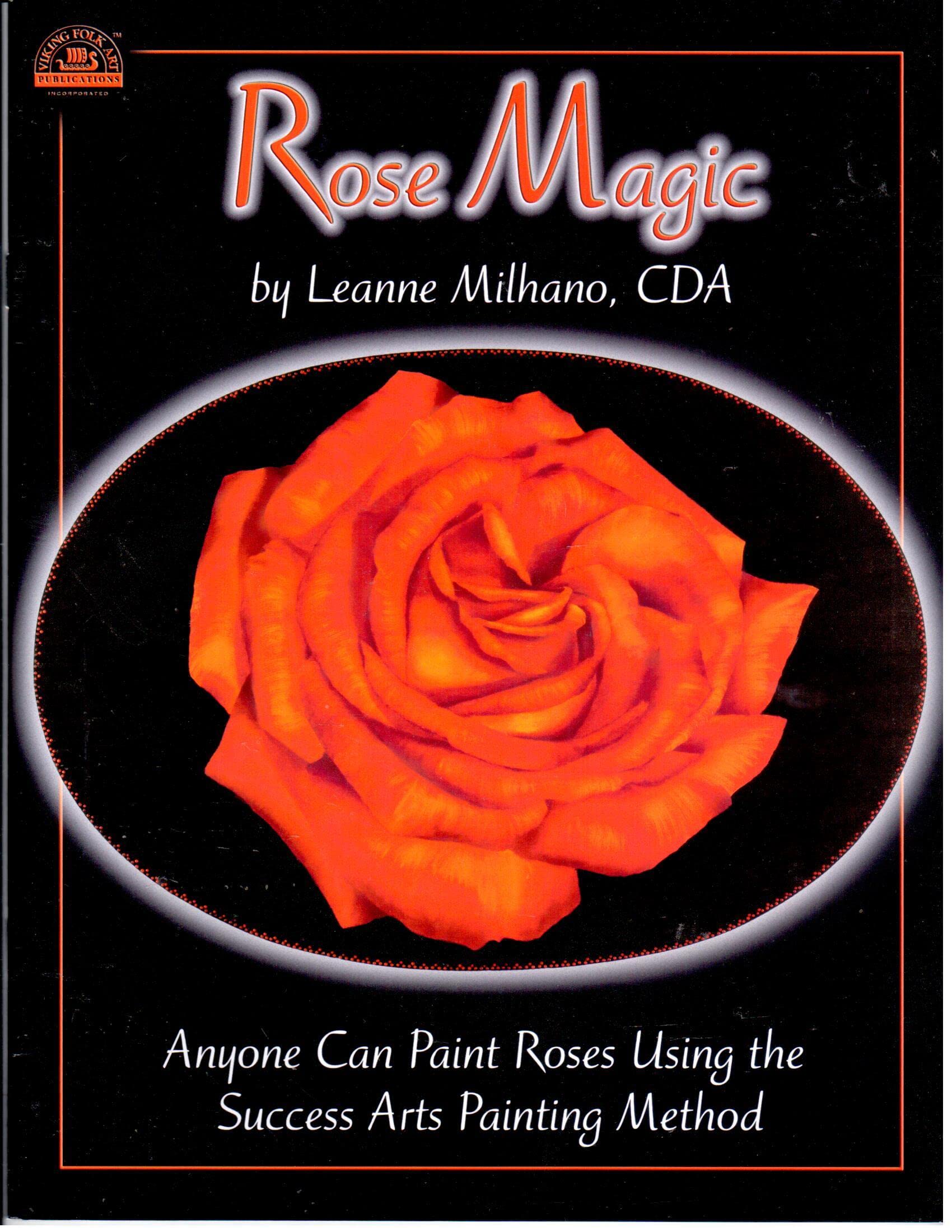 Rose Magic Anyone Can Paint Roses Decorative Painting,Used