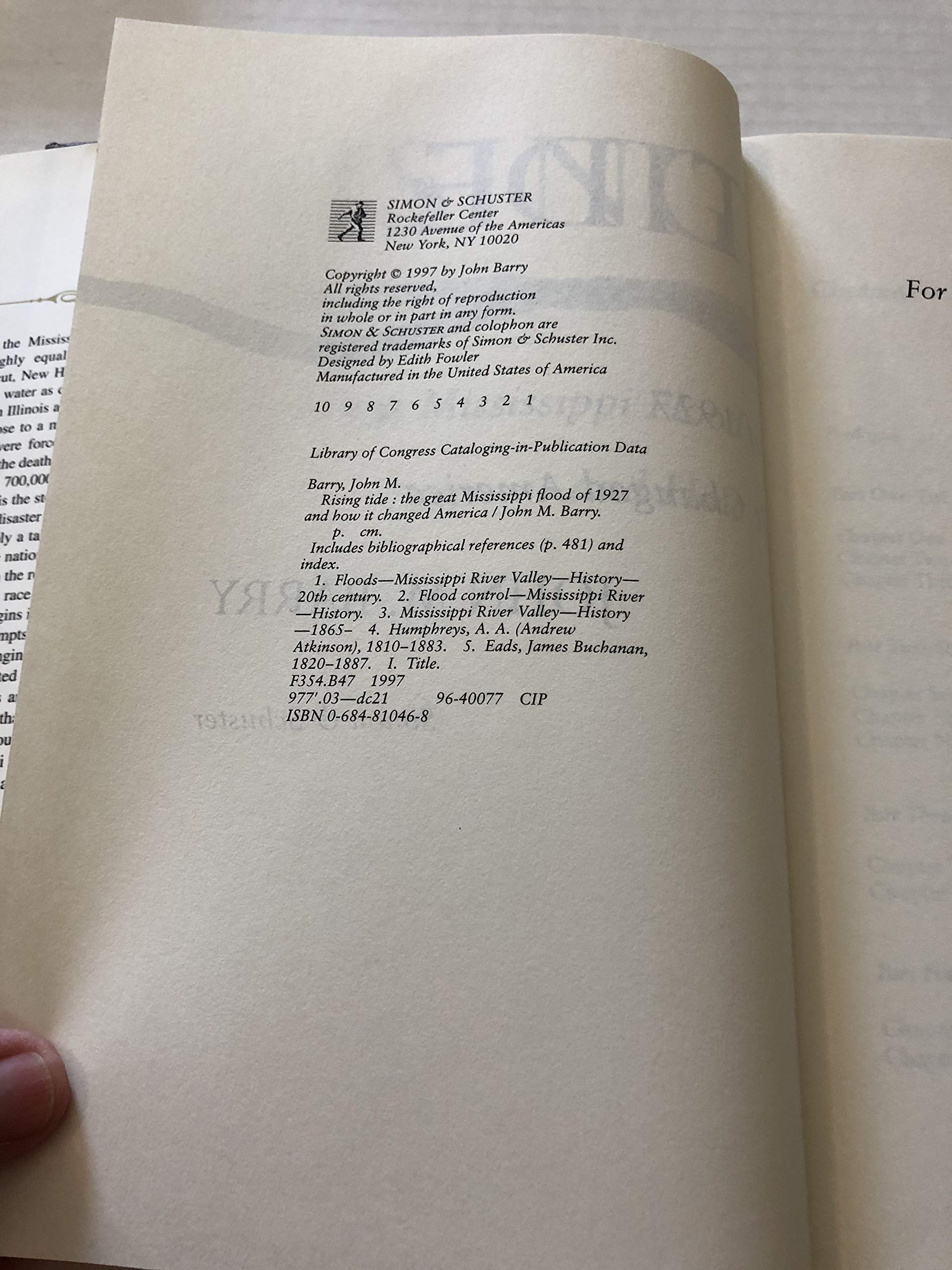 Rising Tide: The Great Mississippi Flood of 1927 and How It Changed America,Used