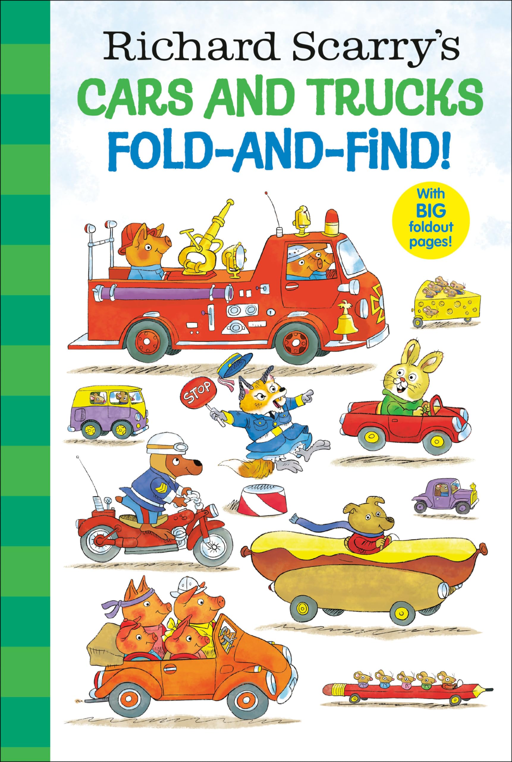 Richard Scarry'S Cars And Trucks Foldandfind!,New