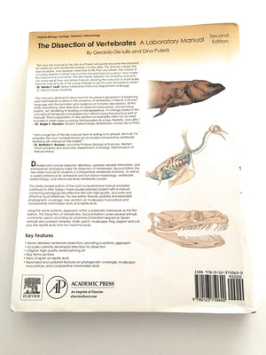 The Dissection of Vertebrates,Used