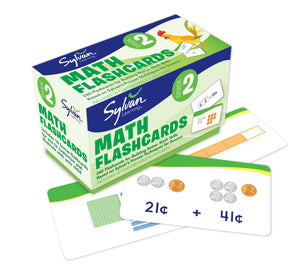 2Nd Grade Math Flashcards: 240 Flashcards For Building Better Math Skills (Place Value, Comparisons Rounding, Addition & Subtrac,New