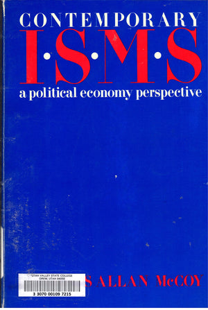 Contemporary Isms: A Political Economy Perspective,Used