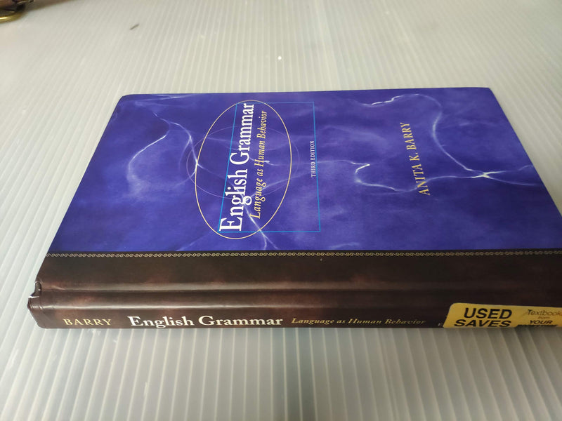 English Grammar: Language As Human Behavior