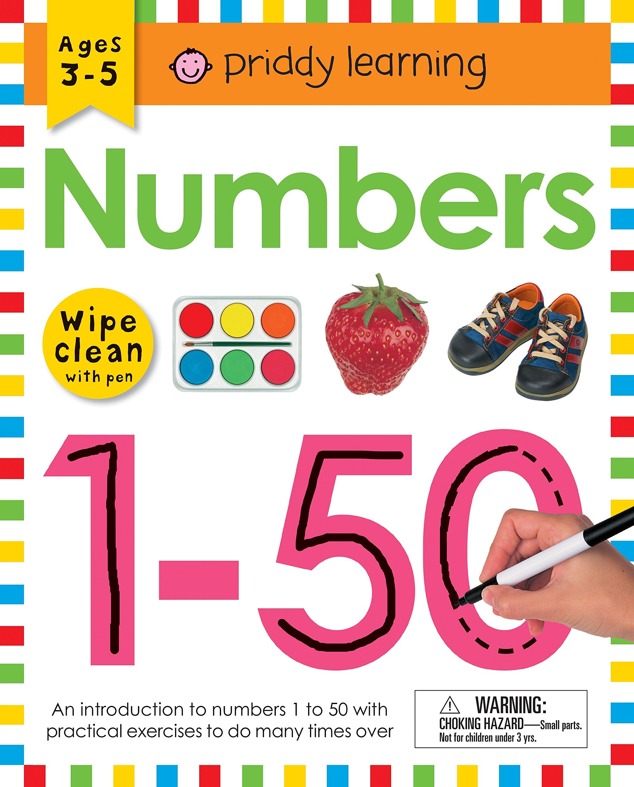 Wipe Clean Workbook: Numbers 150: Ages 35; wipeclean with pen (Wipe Clean Learning Books),Used
