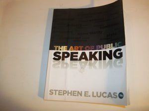 The Art of Public Speaking, 11th Edition,New