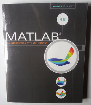 MATLAB: An Introduction with Applications,Used