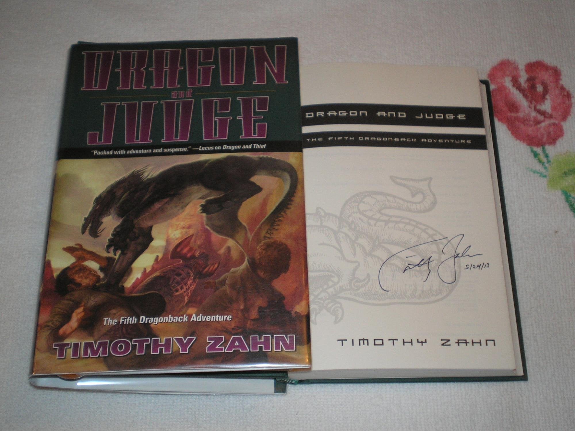 Dragon and Judge: The Fifth Dragonback Adventure,New