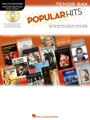 Popular Hits: Instrumental PlayAlong for Tenor Sax,Used