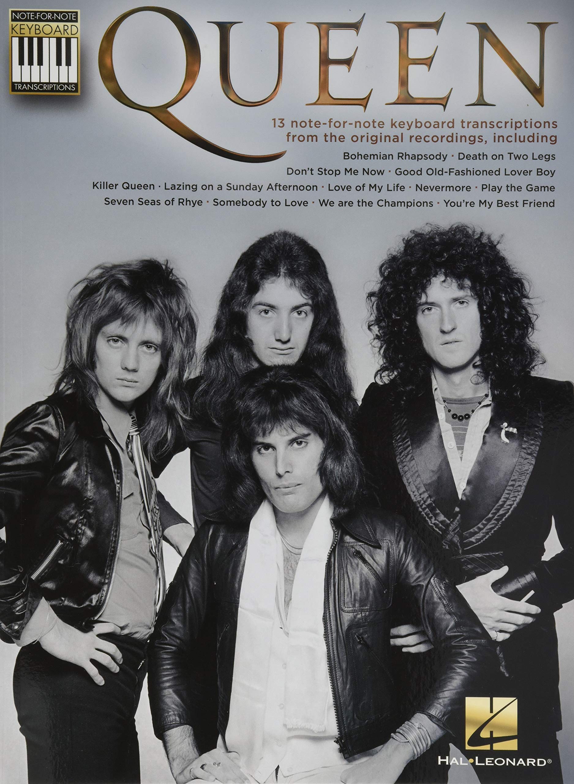 Queen: NoteforNote Keyboard Transcriptions,New