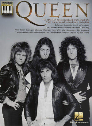 Queen: NoteforNote Keyboard Transcriptions,New
