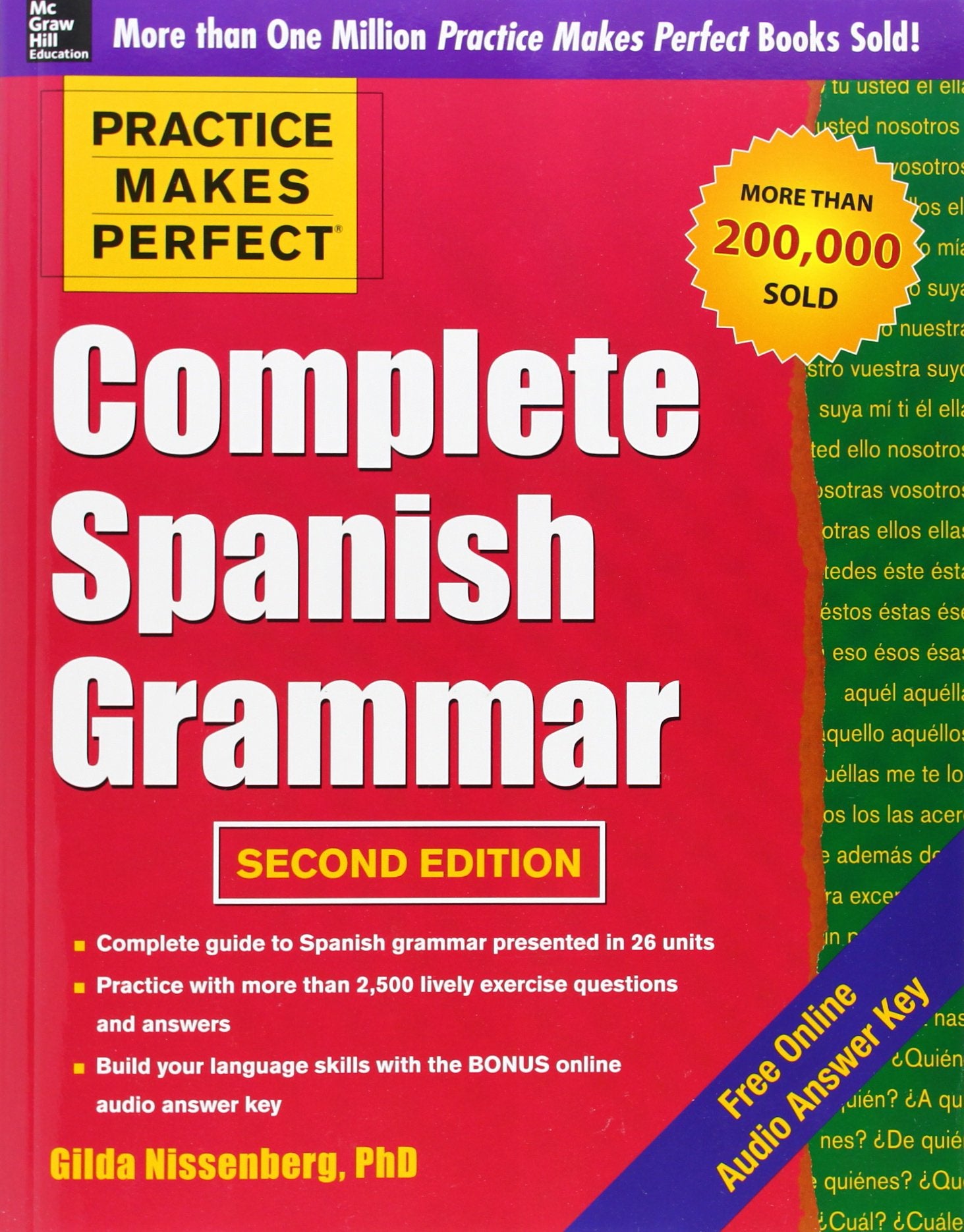 Complete Spanish Grammar (Practice Makes Perfect Series),Used
