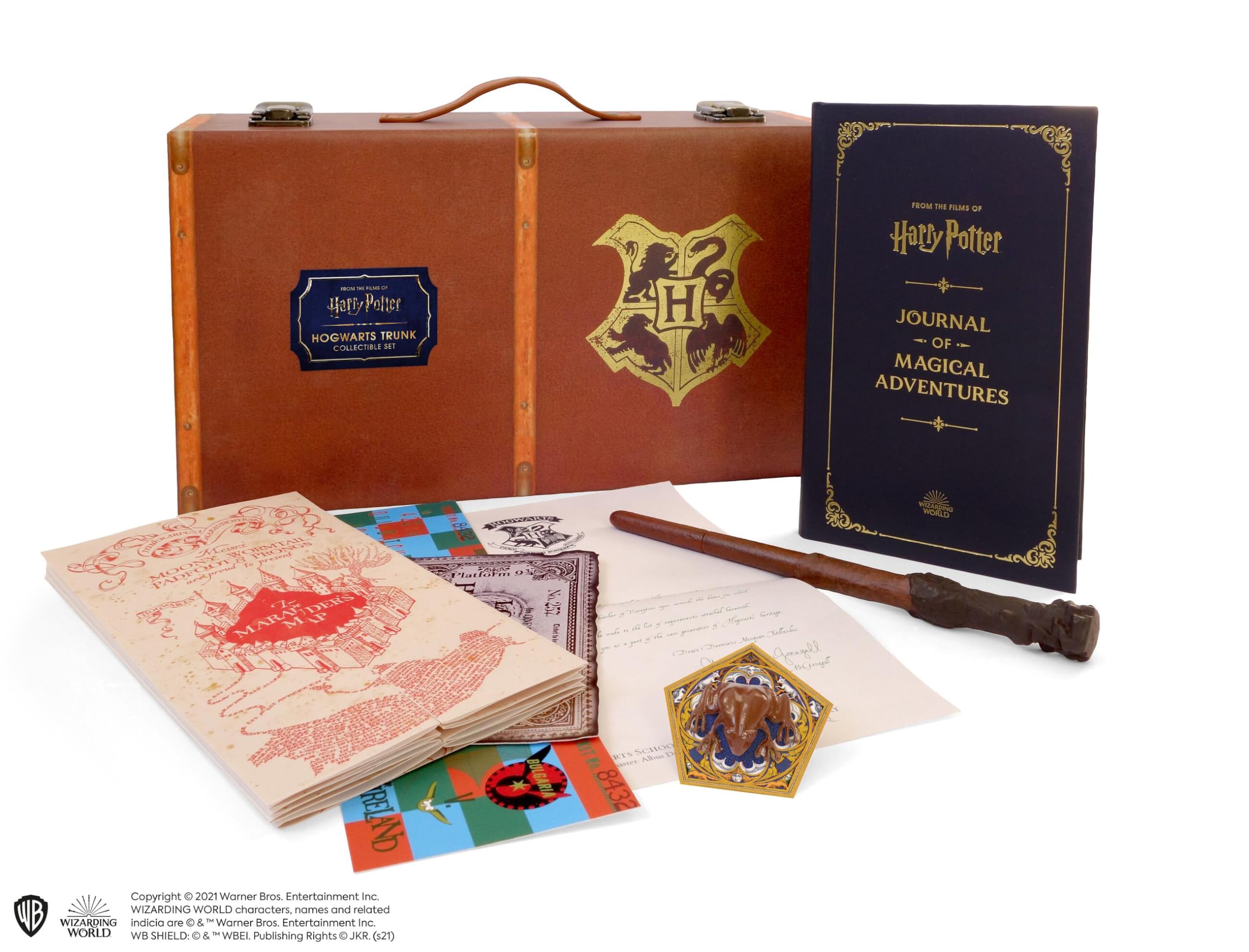 Harry Potter: Hogwarts Trunk Collectible Set,Used