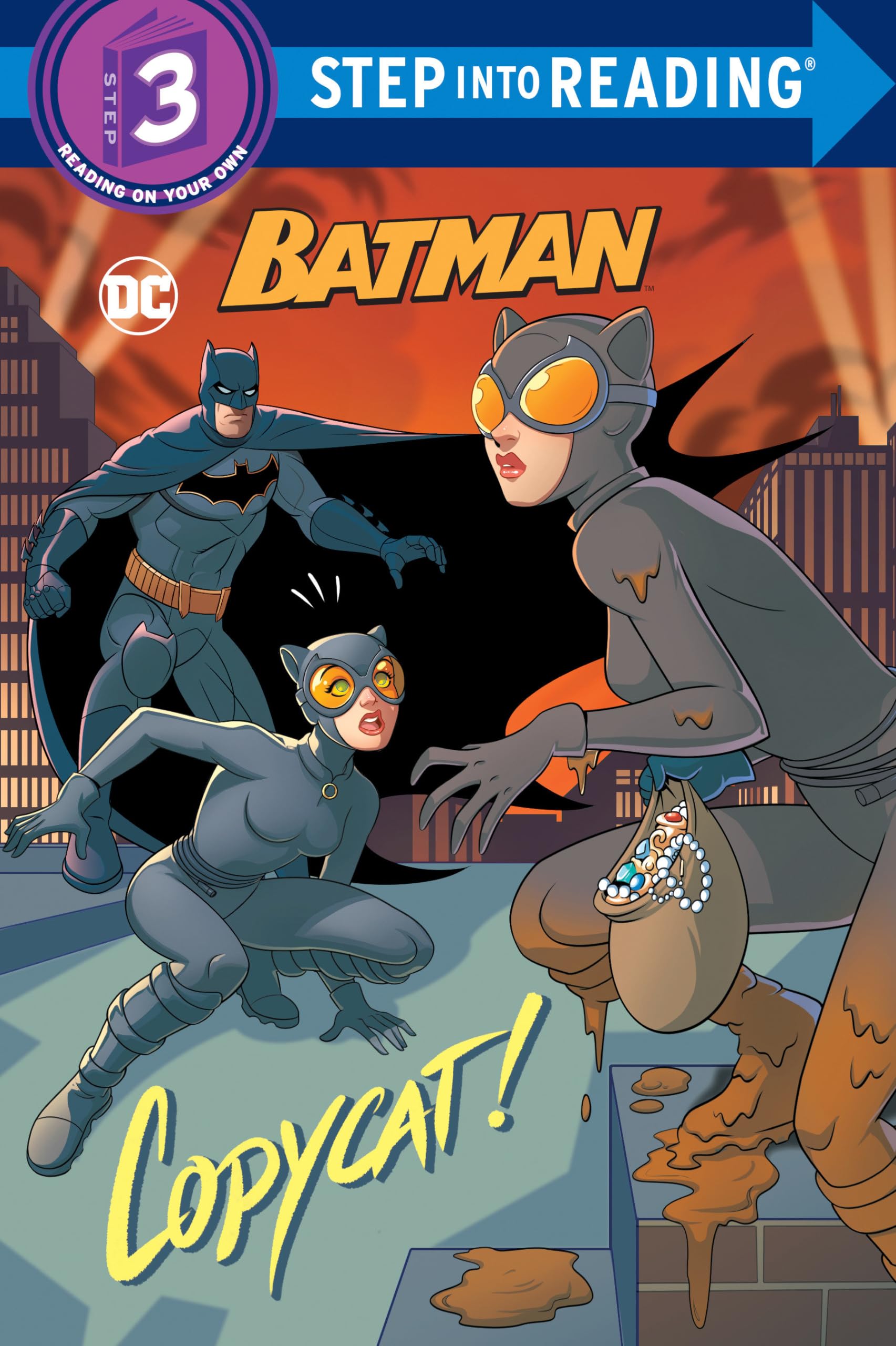 Copycat! (DC Super Heroes: Batman) (Step into Reading),Used