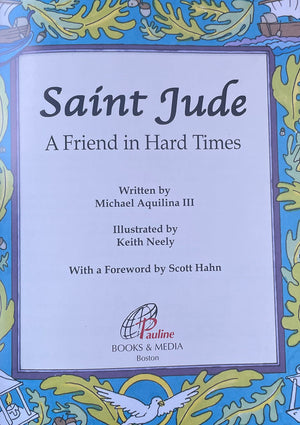 Saint Jude: A Friend In Hard Times,Used