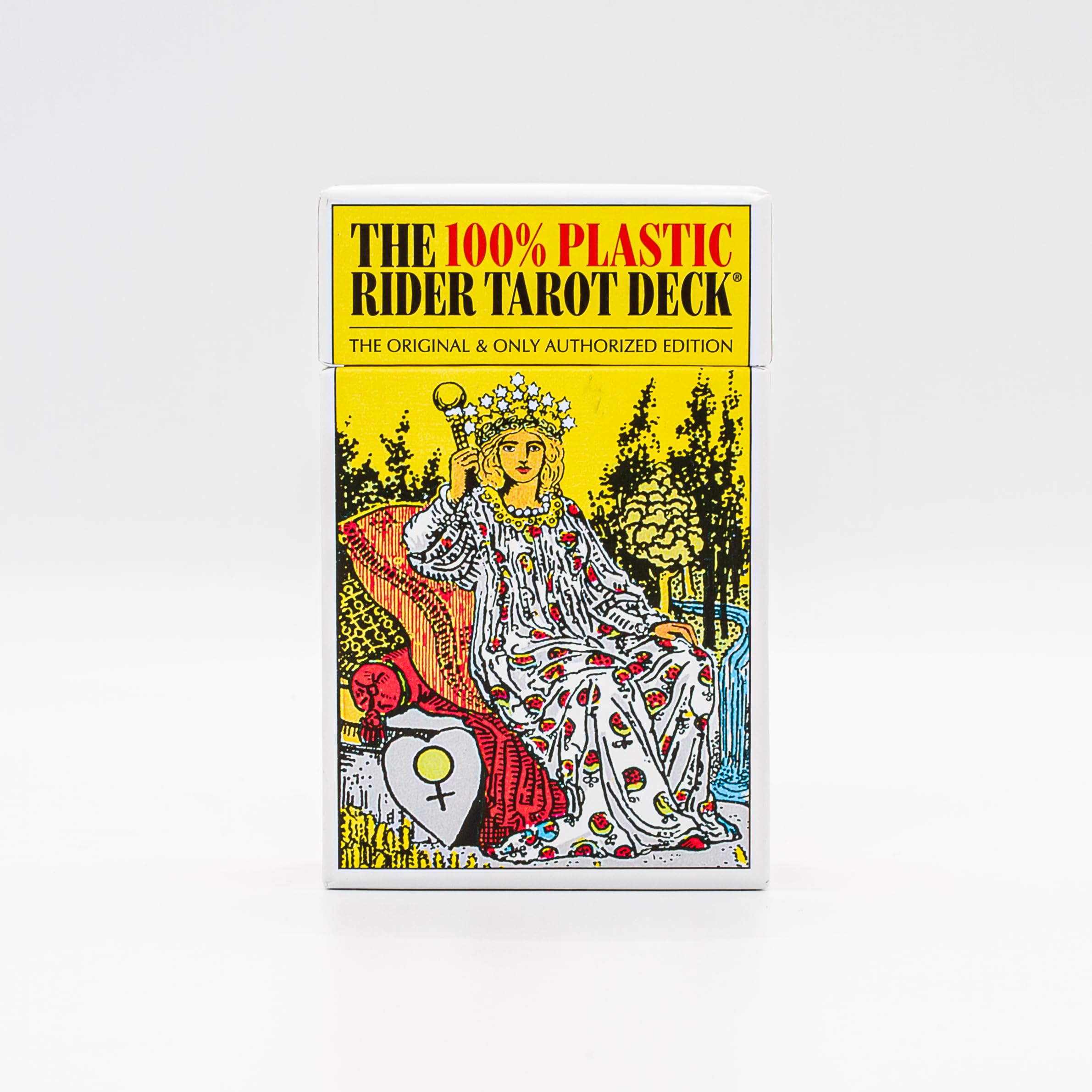 The 100% Plastic Rider Tarot Deck (RiderWaite Tarot Deck Collection),New