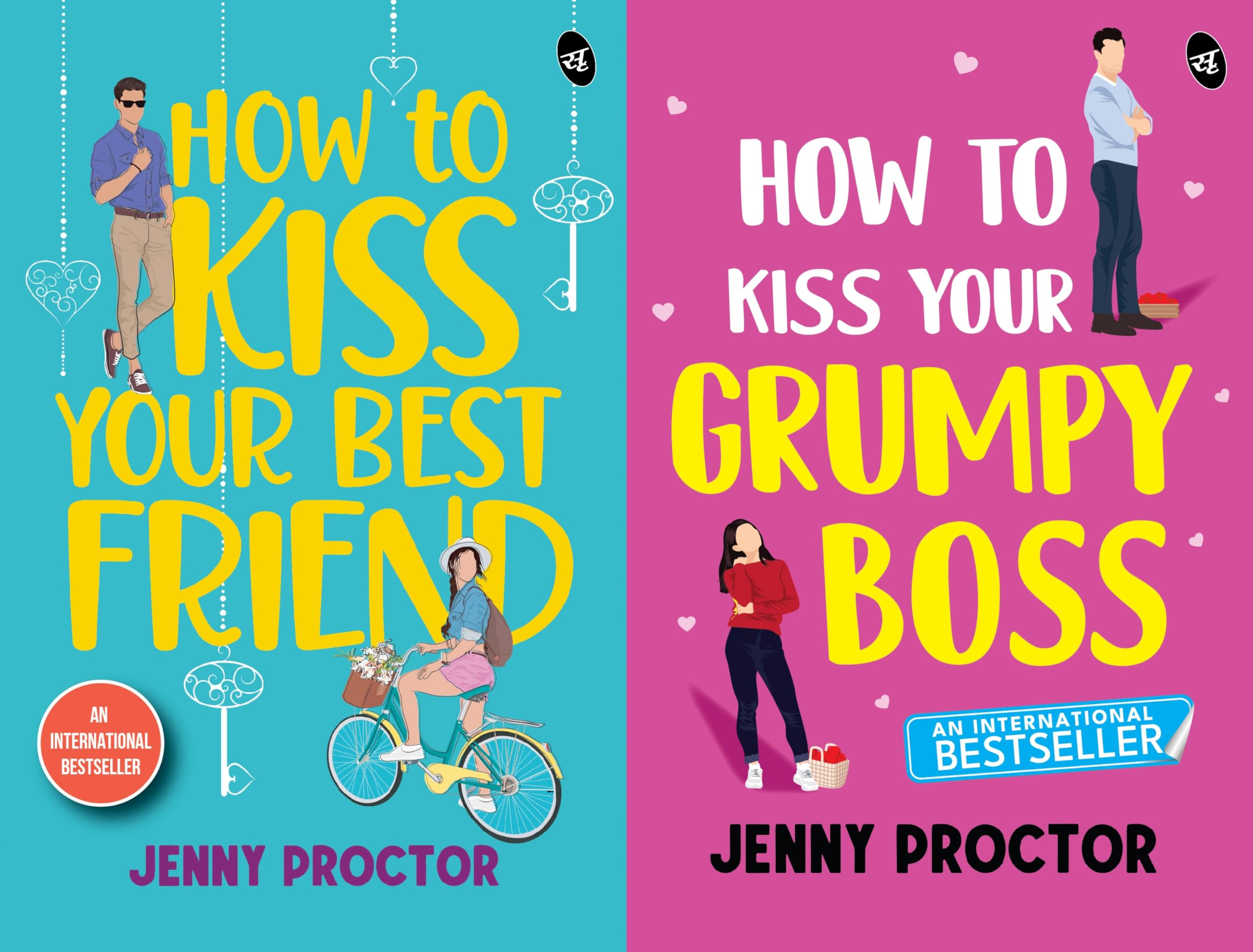 How To Kiss Your Best Friend I How To Kiss Your Grumpy Boss - Jenny Proctor Combo