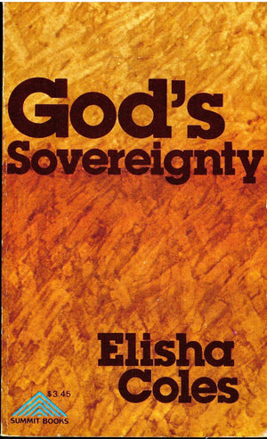 God'S Sovereignty,New