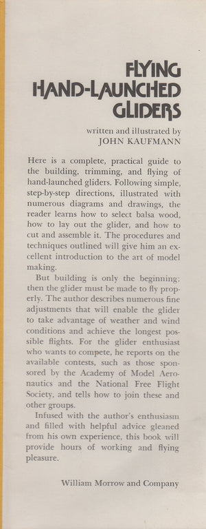 Flying handlaunched gliders,Used