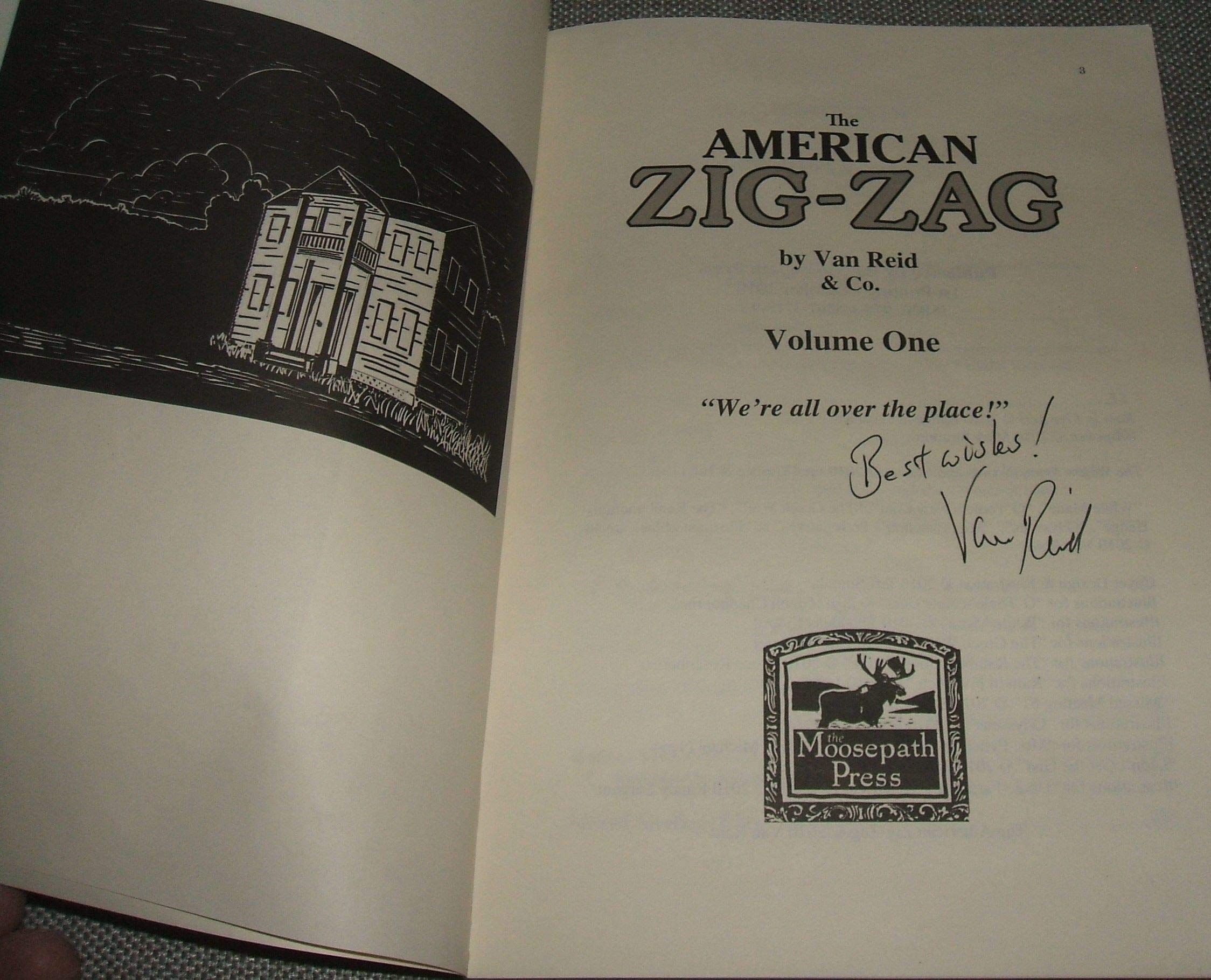 The American Zigzag: Volume One,Used