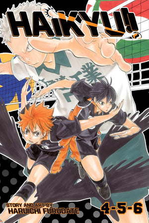 Haikyu!! (3in1 Edition), Vol. 2: Includes vols. 4, 5 & 6 (2),New