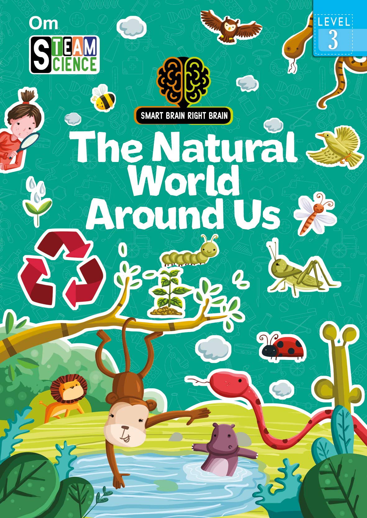Smart Brain Right Brain: Science Level 3 The Natural World Around Us (Steam)